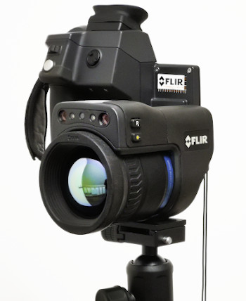 FLIR ThermaCam P65 infrared camera