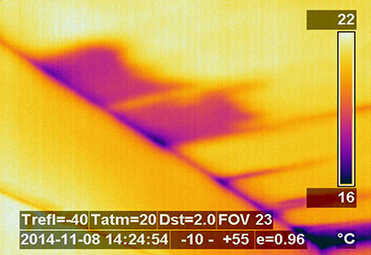 An Infrared Imaging Survey finds insulation defects to prevent mould growth