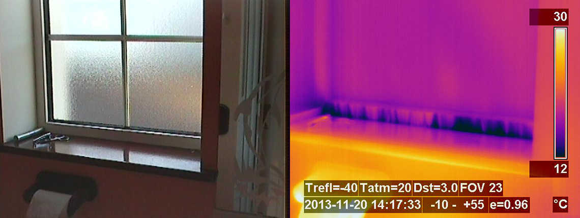 Infrared Home Inspections help reduce energy costs