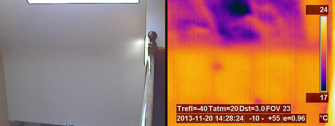 thermal imaging surveys help save energy in the home