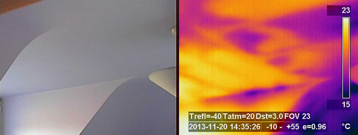 Infrared imaging surveys help homeowners reduce heat loss